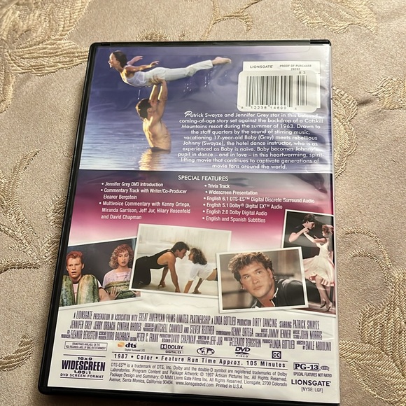Dirty Dancing DVD - Picture 2 of 3